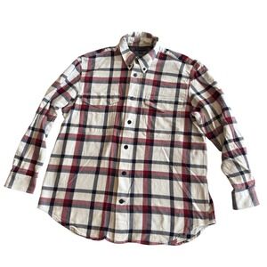 Tommy Hilfiger Men's Long Sleeve Plaid heavy cotton Shirt XL shacket chore coat